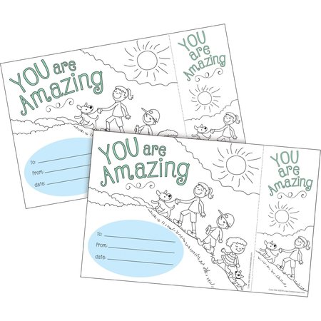 BARKER CREEK Color Me! You Are Amazing Awards & Bookmarks Set, 60/Set 4150